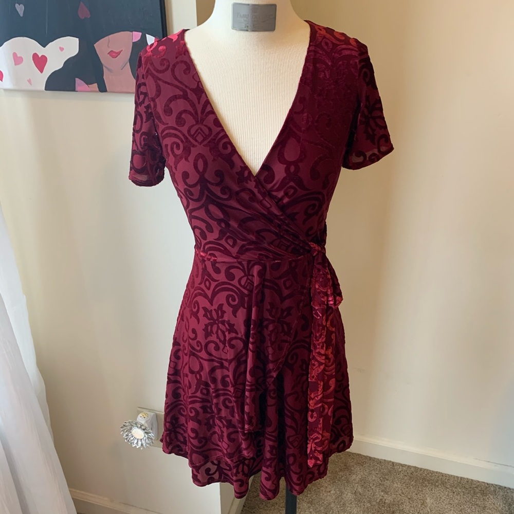 Velvet Design Dress